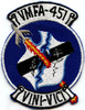 Late 1960Õs USMC VMFA-451 Jacket Patch F-4 Phantom
