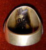 Classic 1950s Biker Ring in with Indian Chief Head and Skull & Crossbones Made in Mexico