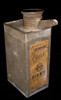 1890s Leaded Tin Oil Can Labeled for Illuminating Spermoline Cycle Oil NO LONGER AVAILABLE