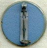 1943 WWII American Red Cross Volunteer General Enrollment Lapel Badge in Wartime Shortage Materials