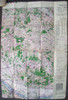 WWII American Red Cross (ARC) Map of Paris, France