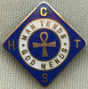 Beautiful 1920's - 30's Cambridge Hospital Training School (for Nurses) Graduation Pin