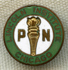 Late 1940's Lincoln Institute Chicago School of Practical Nursing Graduation Lapel Pin