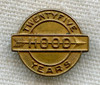 1946 Named 14K Gold 25 Years of Service Pin from Hood Rubber Company 2.51 Grams