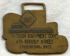 1950s Allis-Chalmers Tractors Advertising Watch Fob for Dickson Equipment Co., Framingham, MA