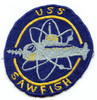 Circa 1959 Australian-Made Sub Patch for Fictional USS Sawfish for "On the Beach" Gregory Pe