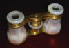 Exquisite 1871 Opera Glasses in Mother of Pearl with Engraved Monogram, Date by Lemaire of Paris