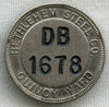 1930s Bethlehem Steel Co. (Quincy, Massachusetts) Fore River Shipyard Worker ID Badge