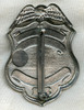 1950s American President Lines (APL) Security Guard Service Badge by George F. Lake Co.
