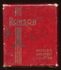 Scarce WWII Wartime Model Ronson Lighter with Box, Case & Care Instructions