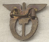 Great WWII English UK Made Czech Miniature Pilot Badge