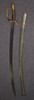 Circa 1870s Dutch M1852 Jaeger Officer Sword Engraved "Yzerhouwer" by Schnitzler