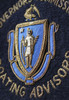 Ext. Rare Badge, Patch, Etc. of the Head of the Mass. Governor's Commission of Boating Advisors