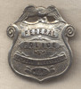 Ext Rare 1910s - 1920s US Federal Indian Police Badge from the Flathead Reservation in Montana