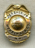 1940s-1950s Merrimack County, New Hampshire Deputy Sheriff Lapel / Wallet Badge