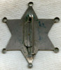Circa 1900 Rockingham Missouri Deputy Marshal 6 Point Star Badge