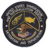 1980s US Immigration and Naturalization Service (INS) Detention & Deportation Patch