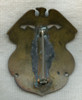 Circa 1930s J and P Detective Agency Badge in Copper