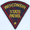 1970s Wisconsin State Patrol Patch