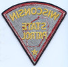 1970s Wisconsin State Patrol Patch