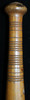 Lovely, Late 1800's Police Officer's Billy Club in Turned Hardwood