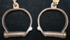 Great Early Pair of T. Froggatt Darby Leg Irons Hand Cuffs, Circa 1850's - 1860's