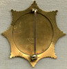Stunning 1910's Denver, CO 14K Gold Police Supervisor Badge, Same as Commissioner of Today
