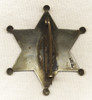 Great Old West ca 1900s - 1910s Cherryvale Kansas Police 6 pt Star Badge by Adams St. Louis