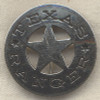 Fabulous & Extremely Rare Iconic ca 1900 Texas Ranger Circle Star Badge