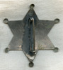 Beautiful 1900s Aurora, Colorado 6-Point Police Star Badge