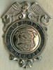Great 1900's - 1910's "Stock" Deputy Sheriff Fancy Eagle Top Badge with Kansas State Seal