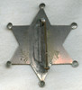 Circa 1900s - 1910s "Stock" City Marshal 6-Point Star Badge with Great Look