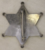 Great 1890's Weld County, Colorado Deputy Sheriff 6pt Star Badge