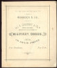 Wonderful 1870s Ridabock & Co. (was J.H. McKenney & Co.) Military Goods Catalog