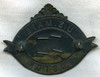 1880s-1890s Boston, Massachusetts US Mail Hat Badge with Low 2-Digit Applied Number