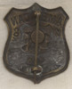 Extremely Rare 1870s American Express Co. Wagon Driver Badge