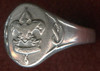 Circa 1930's Sterling Boy Scouts of America (BSA) Ring