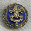 Rare 1930s - 1940s BSA Council Past President Lapel Pin in Sterling Silver