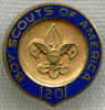 1960's BSA (Boy Scouts of America) 20 Years of Service Pin
