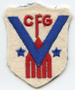 WWII Camp Fire Girls Victory Garden Shoulder Patch Still on Work Shirt Material