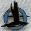 Rare 1920s Lapel Pin for Nordbayerischer Verkehrsflug GmbH (German Airline)