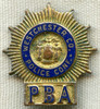 Nice 1930's Social & Police Beneficial Association Member Badge, Now United Federation of Officers