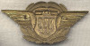 1930s National Airways Corporation (NAC) of New Zealand Cap Badge