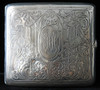 1915 Amackassin Club Yonkers, NY Cigarette Case Awarded for Men's Double Tennis Tournament