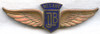 Rare Ca. 1960 Wing Badge of the Dutch Antilles Branch of the Dutch Youth Aviation Brigade.