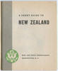 1944 US Army & USN "A Short Guide to New Zealand" in Nice Condition