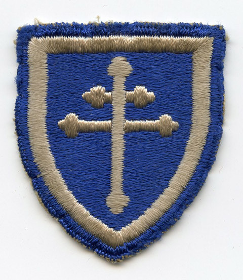WWII United States Army 79th Division (Cross of Lorraine) Shoulder