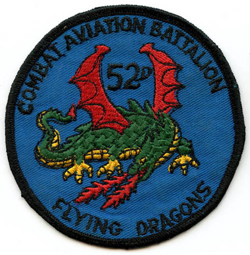 Scarce Early 1960s US Army 52d Combat Aviation Battalion Flying