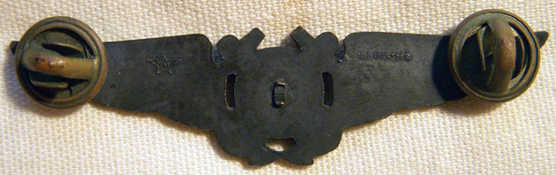 Rare Late WWII USN Naval Aviation Observer Radar Wing Grouping of