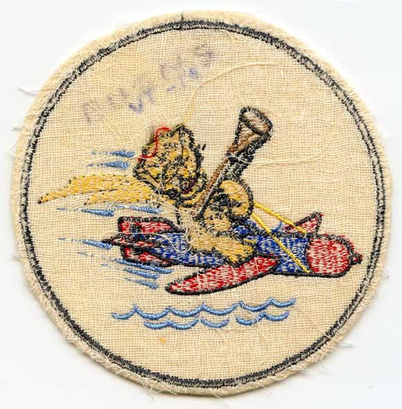 Great WWII US Navy Torpedo Squadron 19 (VT-19) Jacket Patch